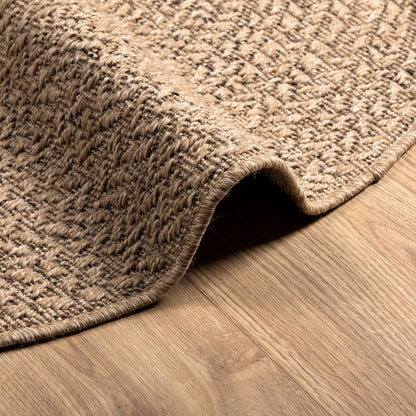 vidaXL Rug ZIZUR 120 cm Jute Look Indoor and Outdoor 6