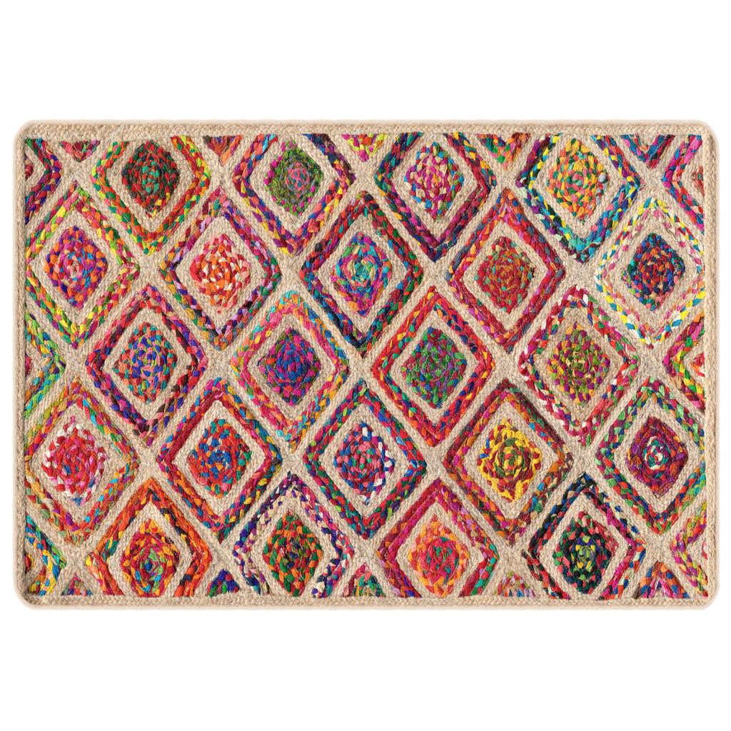Rug Washable Multicolour 100 x 300–Ø 120 cm 160 x 230 cm