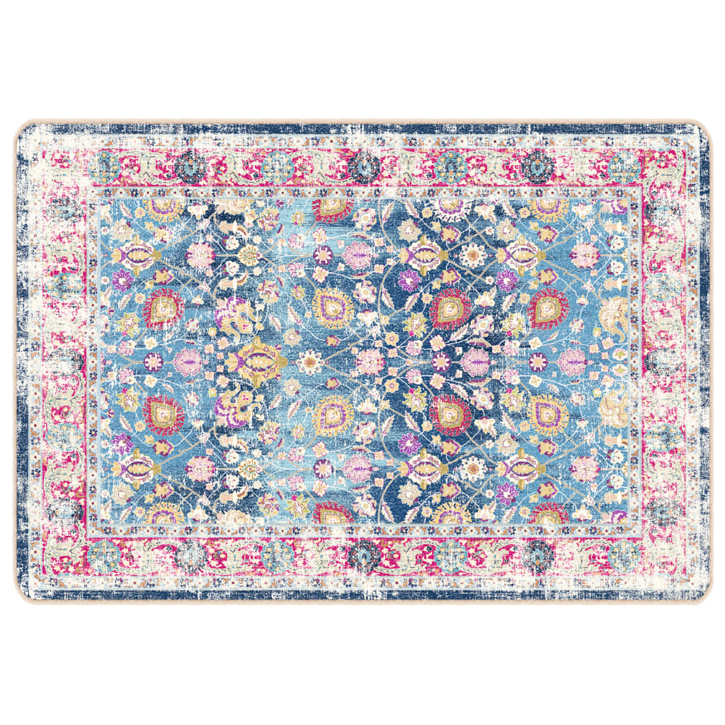 vidaXL Rug Washable Multicolour 160x230 cm 2