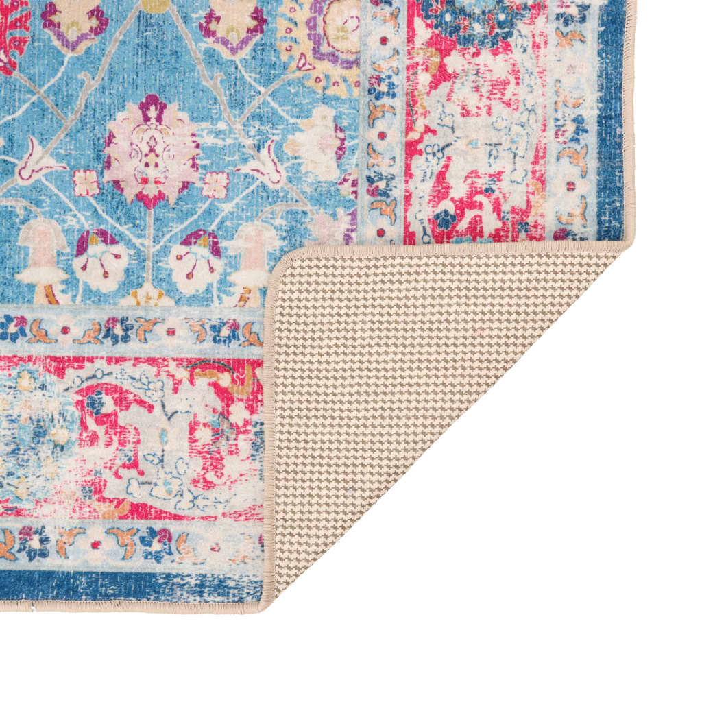 vidaXL Rug Washable Multicolour 160x230 cm 4