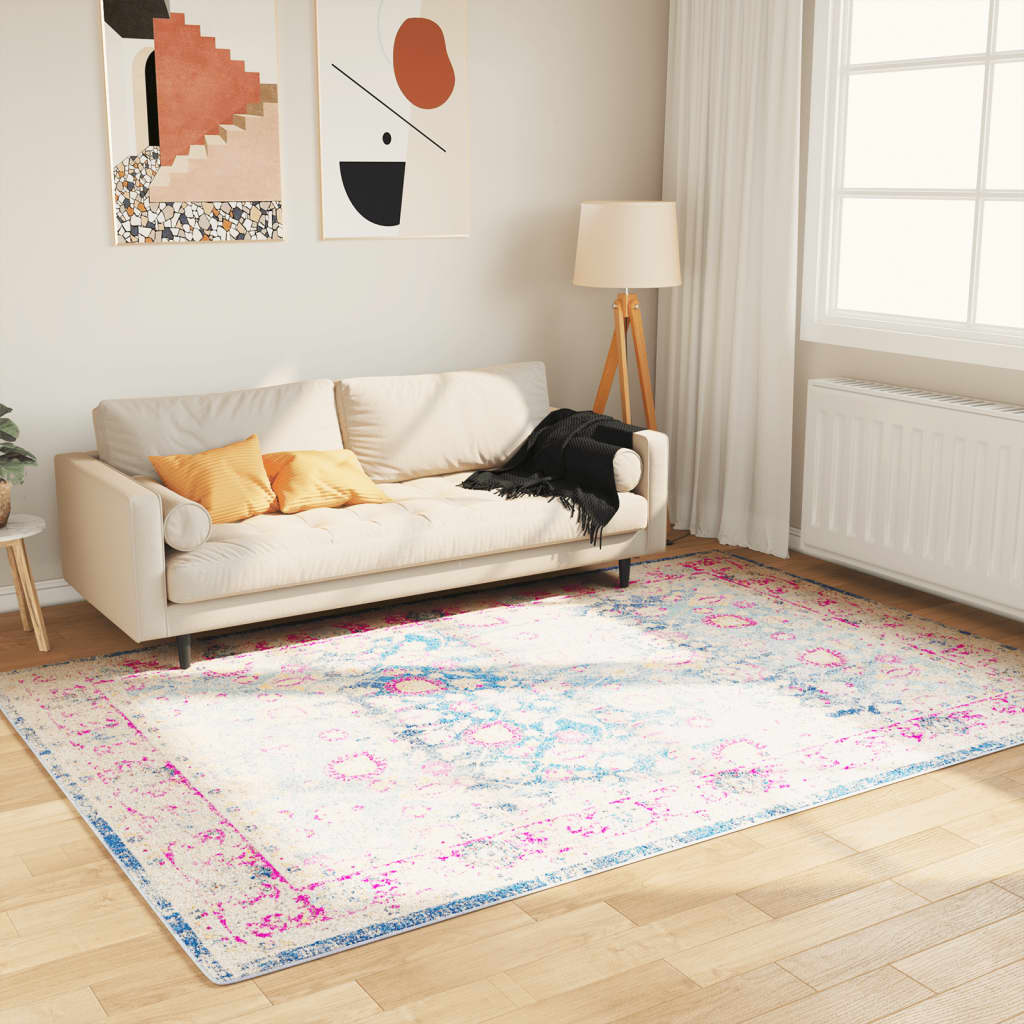 vidaXL Rug Washable Multicolour 160x230 cm 1