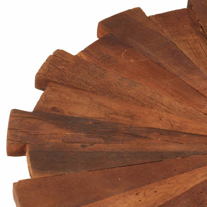 vidaXL Coffee Tables 2 pcs Solid Wood Reclaimed and Iron 5