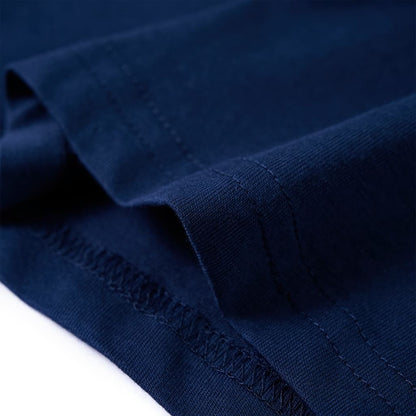 Kids' T-shirt with Long Sleeves 92 Navy 104 (3-4y)