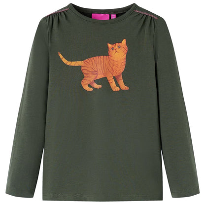 Kids' T-shirt with Long Sleeves 92 92 (1.5-2y)