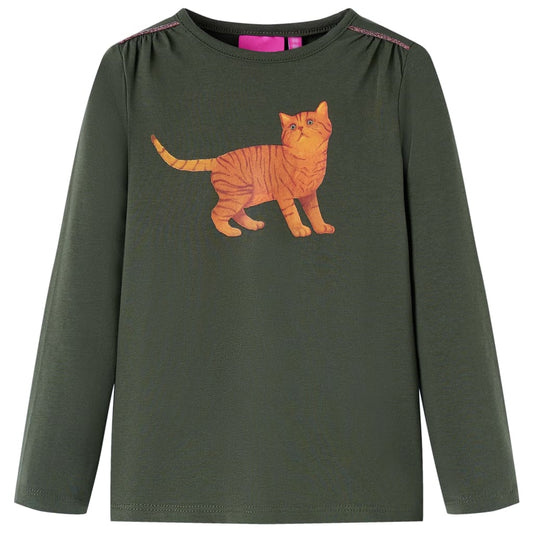 Kids' T-shirt with Long Sleeves 92 92 (1.5-2y)