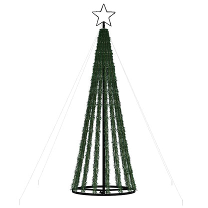 vidaXL LED Christmas Tree 275 LEDs Warm White 180 cm 4