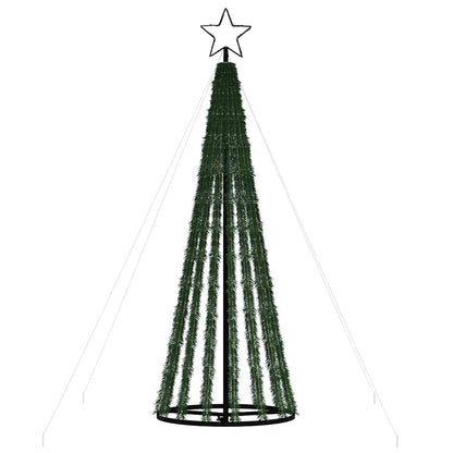 vidaXL LED Christmas Tree 275 LEDs Blue 180 cm 5