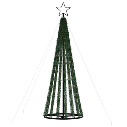 vidaXL LED Christmas Tree 275 LEDs Colourful 180 cm 4