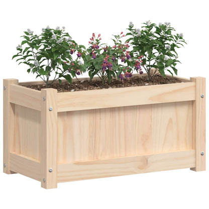 vidaXL Garden Planters 2 pcs Solid Wood Pine 4