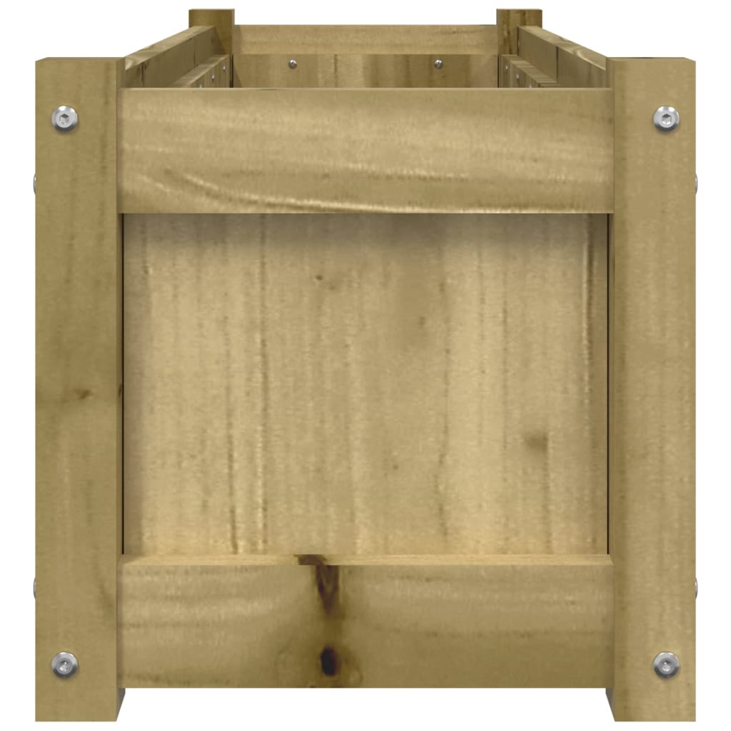 vidaXL Garden Planter 90x31x31 cm Impregnated Wood Pine 6