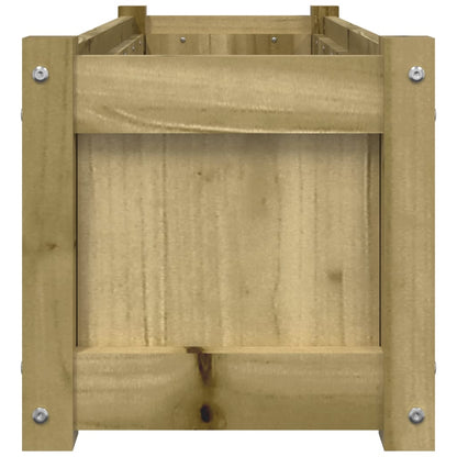vidaXL Garden Planter 90x31x31 cm Impregnated Wood Pine 6