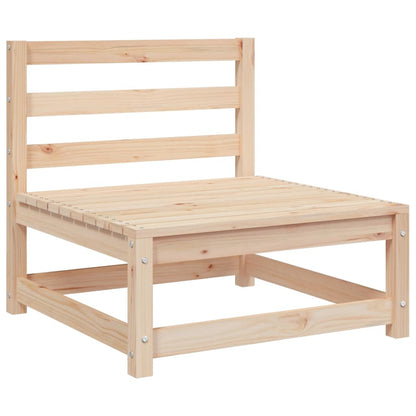 vidaXL Garden Sofa Armless 70x70x67 cm Solid Wood Pine 2