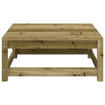 vidaXL Garden Footstool 70x70x30 cm Impregnated Wood Pine 4