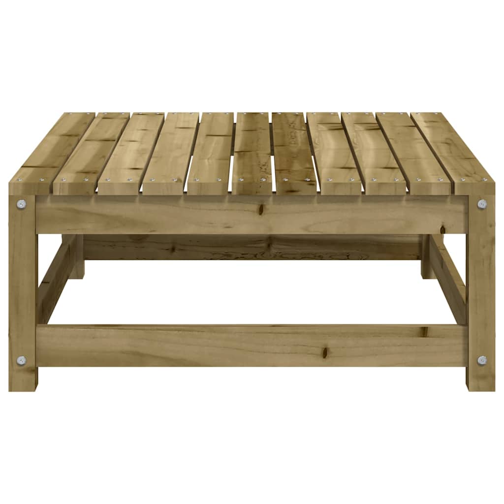 vidaXL Garden Footstool 70x70x30 cm Impregnated Wood Pine 5