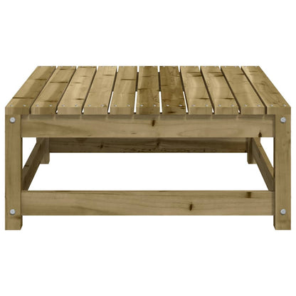 vidaXL Garden Footstool 70x70x30 cm Impregnated Wood Pine 5