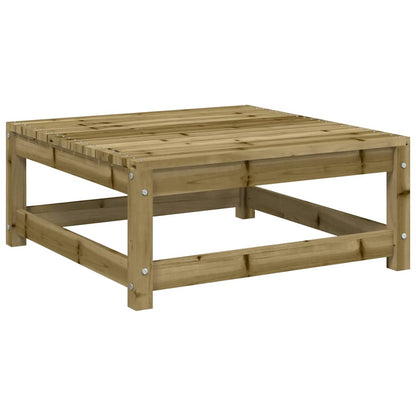 vidaXL Garden Footstool 70x70x30 cm Impregnated Wood Pine 6