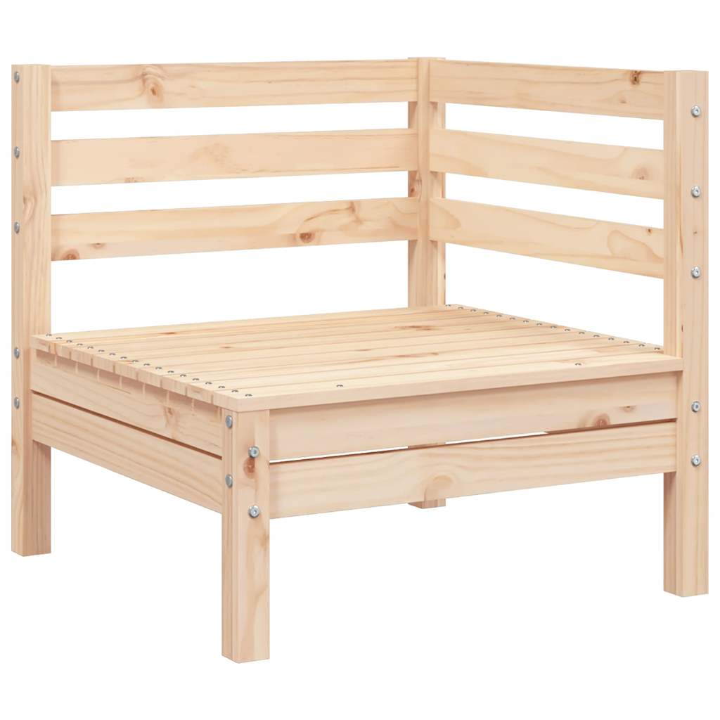 vidaXL Garden Sofa Corner Solid Wood Pine 2