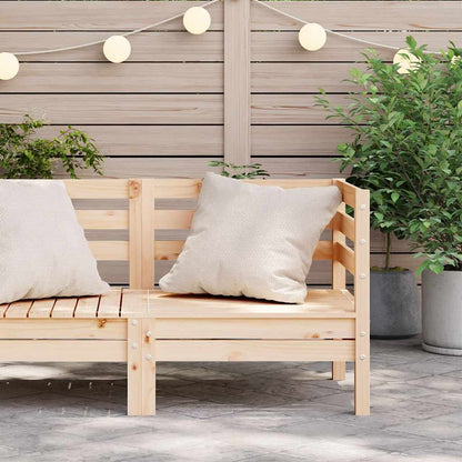 vidaXL Garden Sofa Corner Solid Wood Pine 3