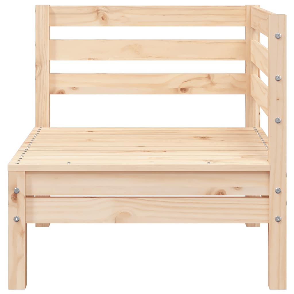 vidaXL Garden Sofa Corner Solid Wood Pine 4