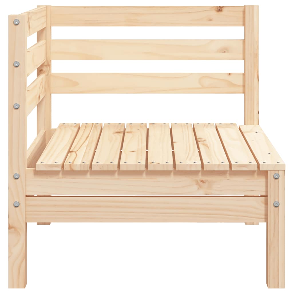 vidaXL Garden Sofa Corner Solid Wood Pine 5