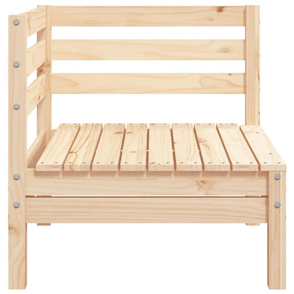 vidaXL Garden Sofa Corner Solid Wood Pine 5
