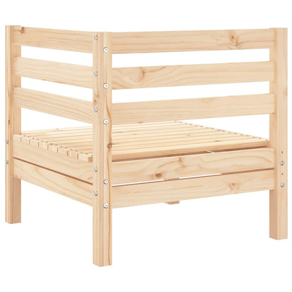 vidaXL Garden Sofa Corner Solid Wood Pine 6