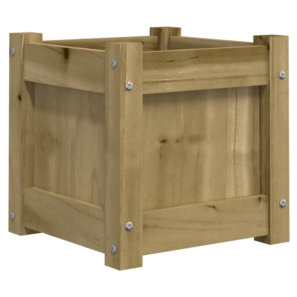 vidaXL Garden Planters 2 pcs Impregnated Wood Pine 5