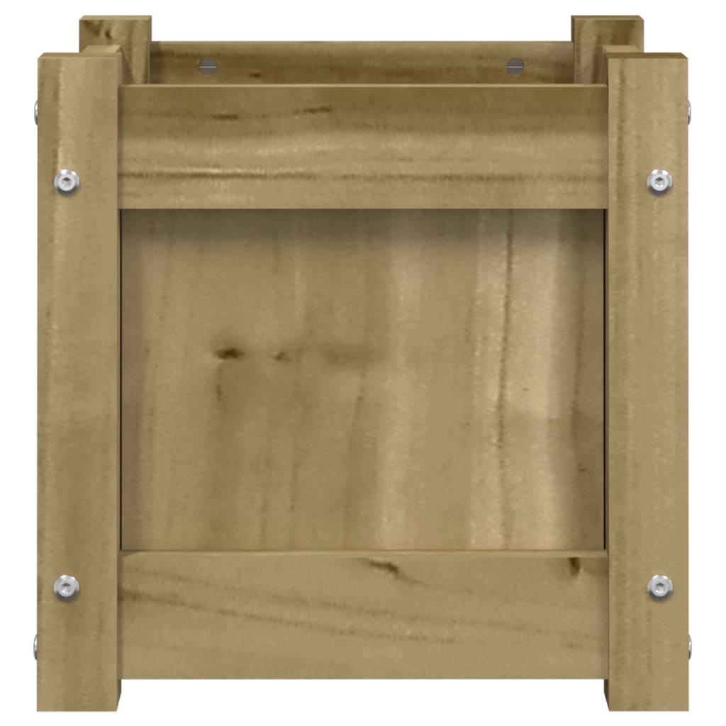 vidaXL Garden Planters 2 pcs Impregnated Wood Pine 6