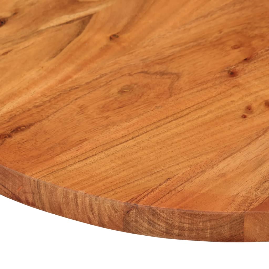 vidaXL Table Top 110x40x2.5 cm Oval Solid Wood Acacia 6