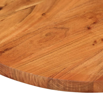 vidaXL Table Top 110x40x2.5 cm Oval Solid Wood Acacia 6