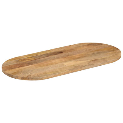Table Top Oval Solid Wood Mango