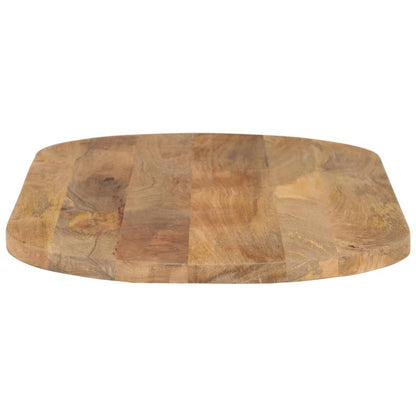 Table Top Oval Solid Wood Mango