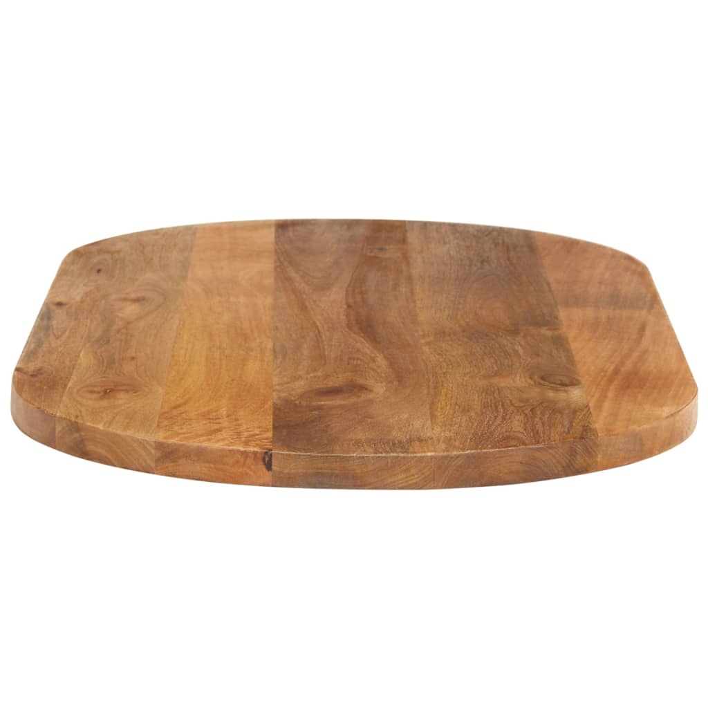 vidaXL Table Top 100x40x2.5 cm Oval Solid Wood Mango 4