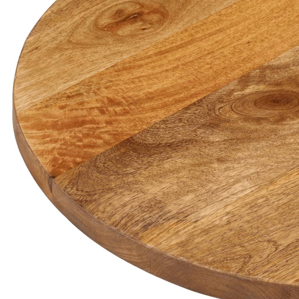vidaXL Table Top 80x40x3.8 cm Oval Solid Wood Mango 6
