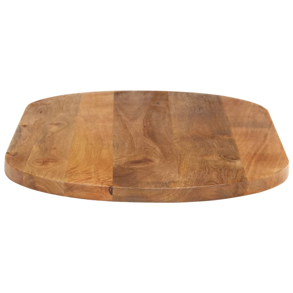vidaXL Table Top 100x40x3.8 cm Oval Solid Wood Mango 4