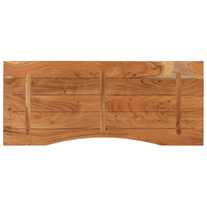 vidaXL Desk Top 120x50x2,5 cm Rectangular Solid Wood Acacia 5