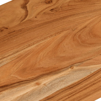 vidaXL Desk Top 90x60x2.5 cm Rectangular Solid Wood Acacia 6