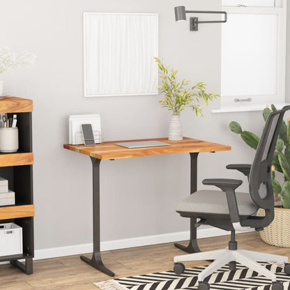 vidaXL Desk Top 90x60x2.5 cm Rectangular Solid Wood Acacia 1