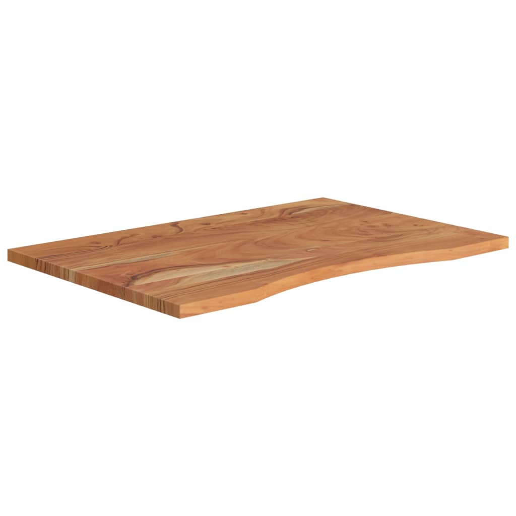 vidaXL Desk Top 100x60x2.5 cm Rectangular Solid Wood Acacia 3