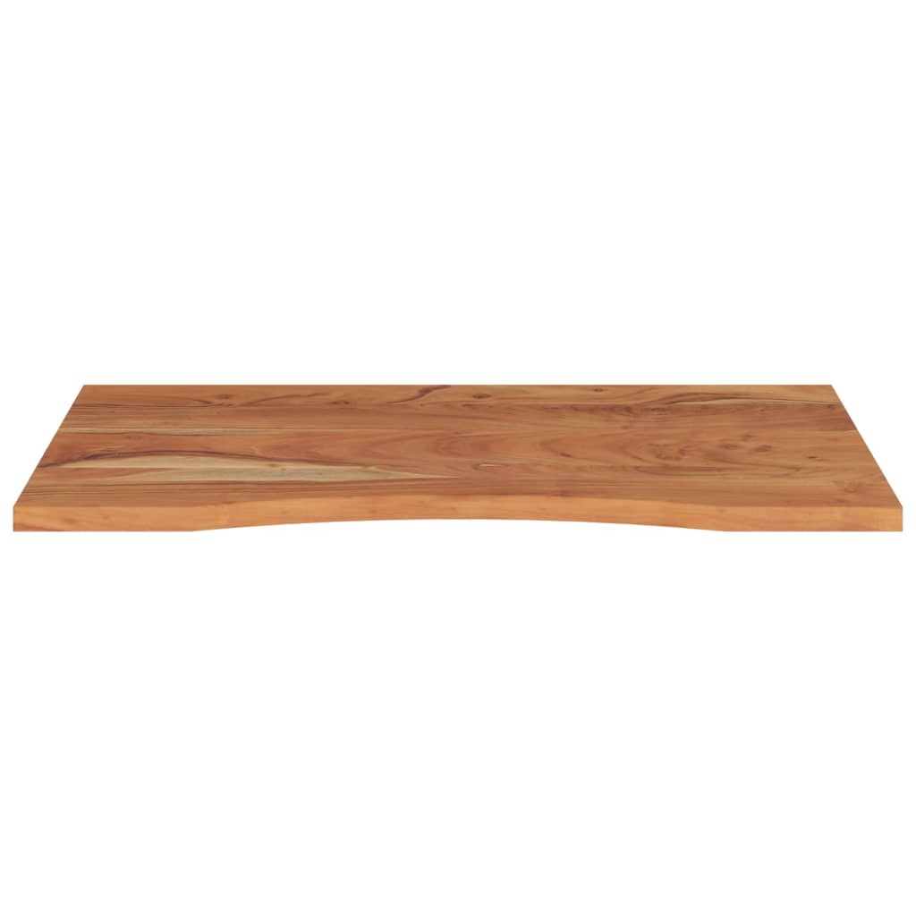 vidaXL Desk Top 100x60x2.5 cm Rectangular Solid Wood Acacia 4