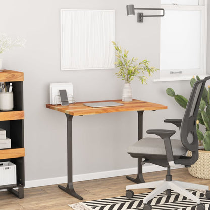 vidaXL Desk Top 100x60x2.5 cm Rectangular Solid Wood Acacia 1