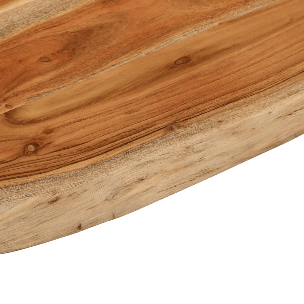 vidaXL Bathroom Countertop 70x60x3.8 cm Rectangular Solid Wood Acacia 6