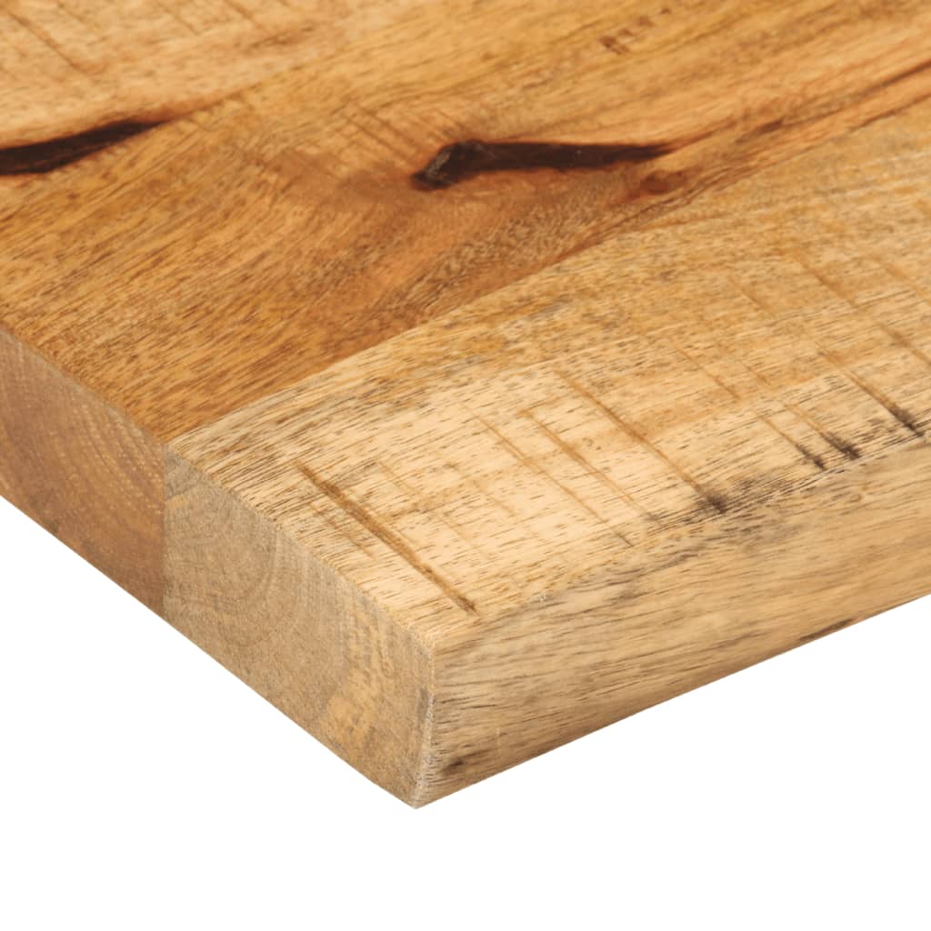 vidaXL Table Top 70x40x3.8 cm Live Edge Solid Wood Rough Mango 6