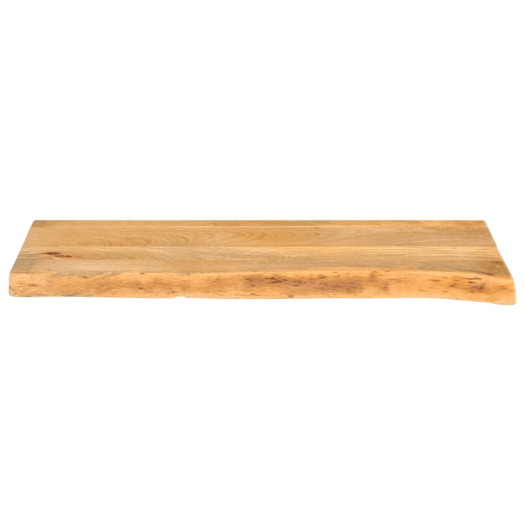 vidaXL Table Top Live Edge 70x40x3.8 cm Solid Wood Mango 3
