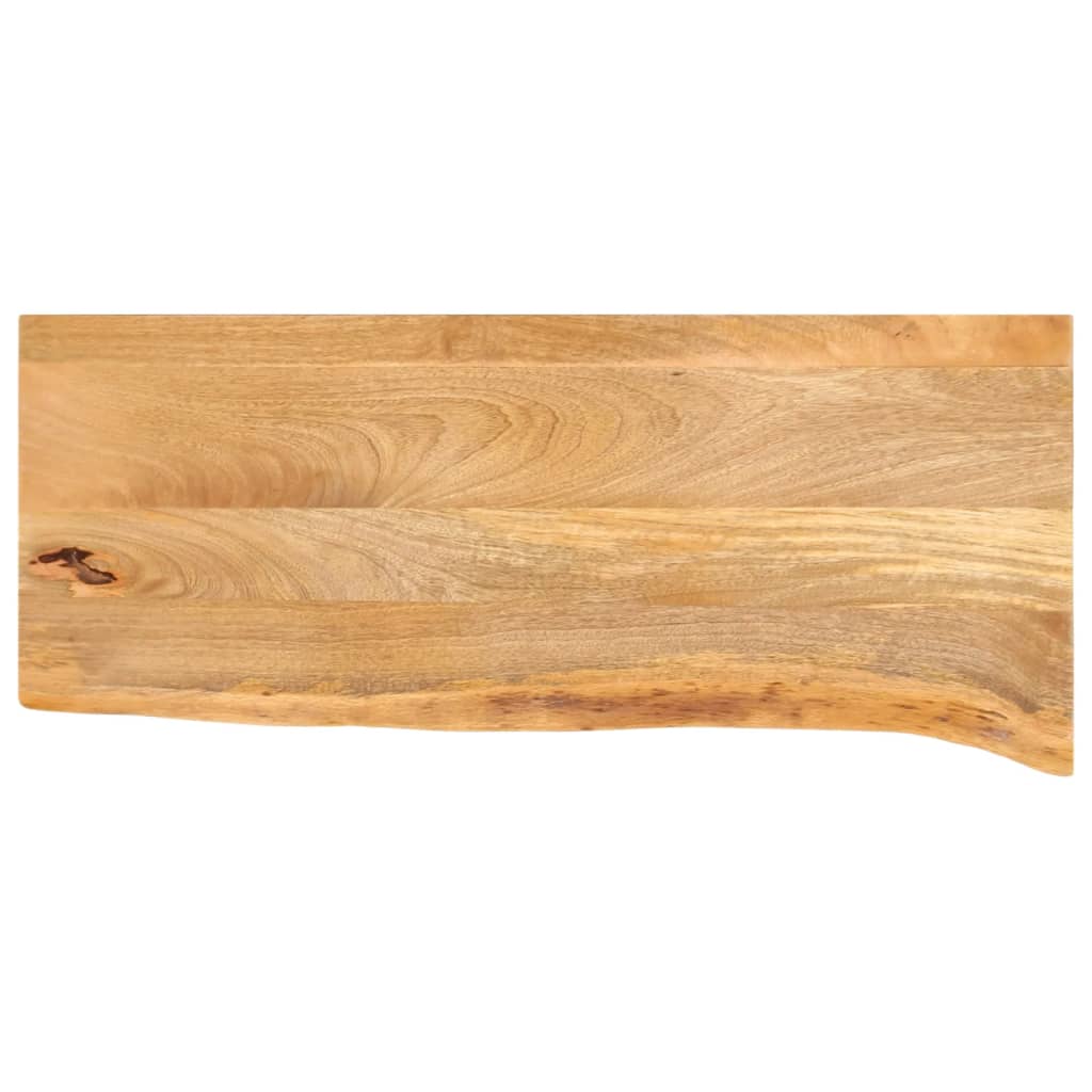 vidaXL Table Top Live Edge 80x40x3.8 cm Solid Wood Mango 1