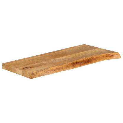 vidaXL Table Top Live Edge 80x40x3.8 cm Solid Wood Mango 2