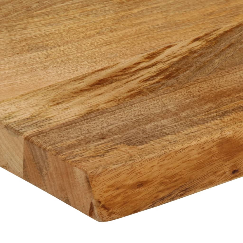 vidaXL Table Top Live Edge 80x40x3.8 cm Solid Wood Mango 6