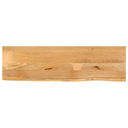 vidaXL Table Top Live Edge 110x40x3.8 cm Solid Wood Mango 1