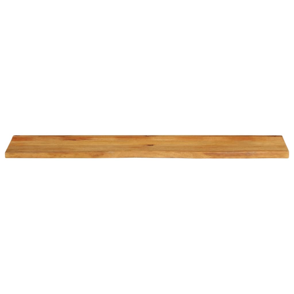 vidaXL Table Top Live Edge 140x20x2.5 cm Solid Wood Mango 3