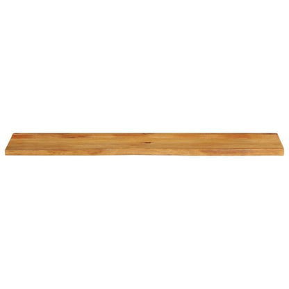 vidaXL Table Top Live Edge 140x20x2.5 cm Solid Wood Mango 3